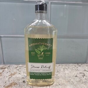Bath &‎ Body Works Aromatherapy Stress Relief Eucalyptus Spearmint Body Wash